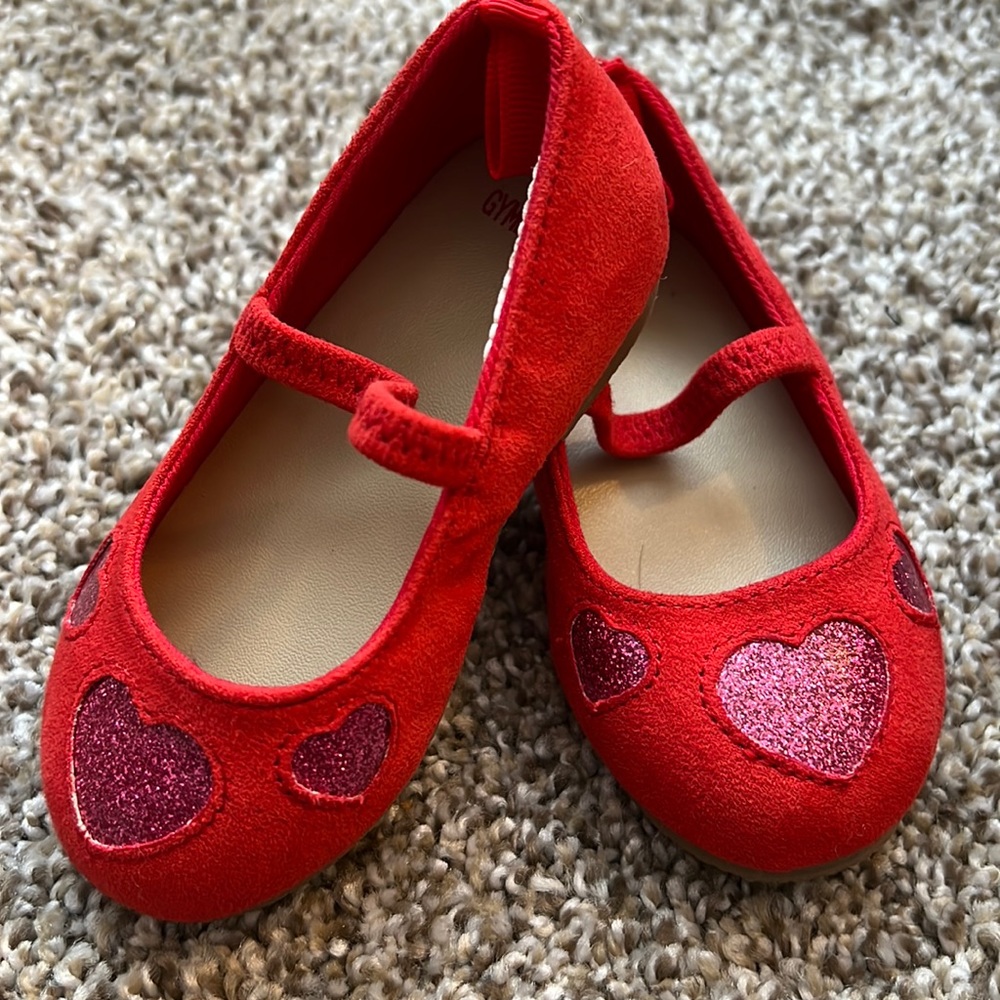Cute Gymboree Red & Pink Shoes for Toddler Girl!